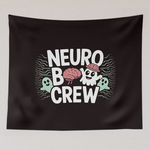 Item preview, Neuro Boo Crew Halloween designed and sold by Redgiant87x.