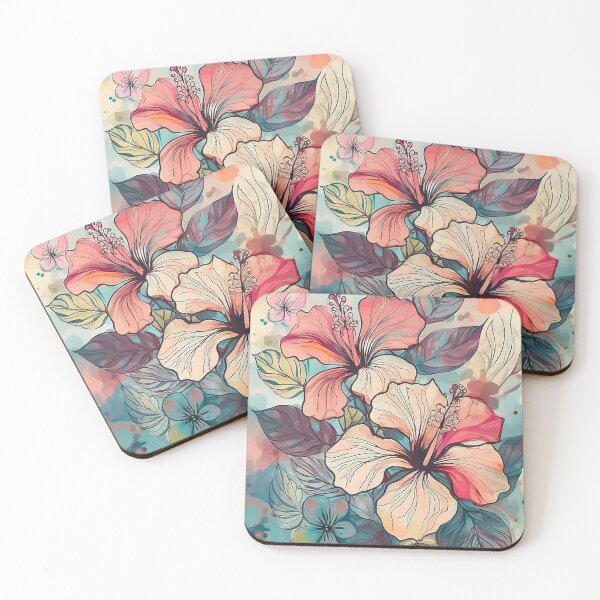 Item preview, Colorful Hawaiian Hibiscus designed and sold by J Marielle Designs.