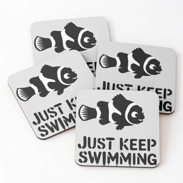 Item preview, Finding Nemo - Just Keep Swimming designed and sold by 123ks.
