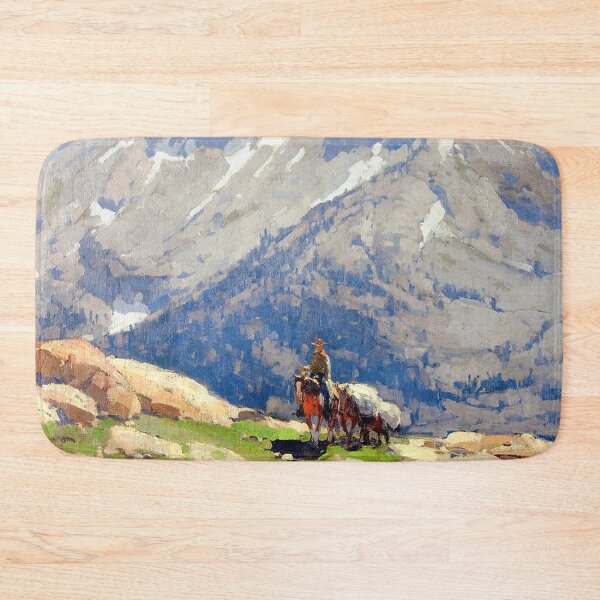 Item preview, A Rider with Pack Horses designed and sold by tomorrowsart.