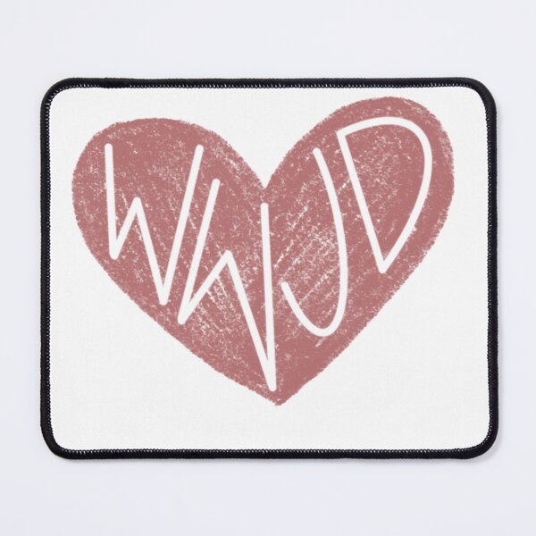 Item preview, WWJD Heart designed and sold by blessedameliaa.