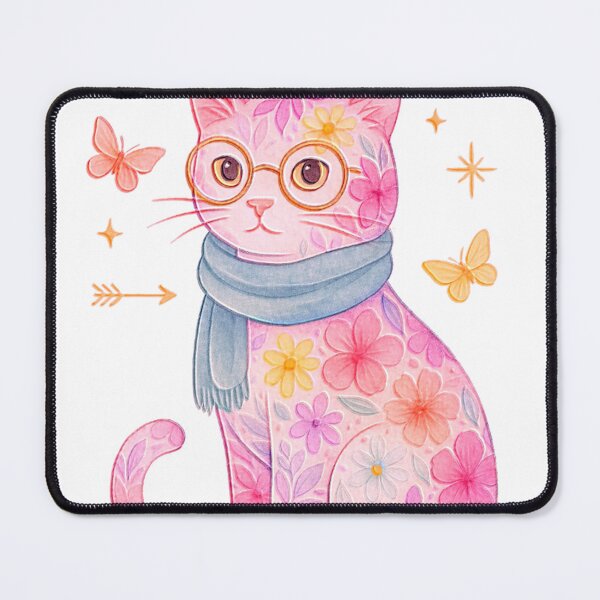 Item preview, intellectual cat designed and sold by GraphicStyleX.