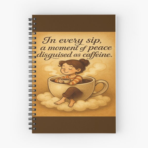 Item preview, A Moment of Peace Disguised as Coffee designed and sold by alizo74.