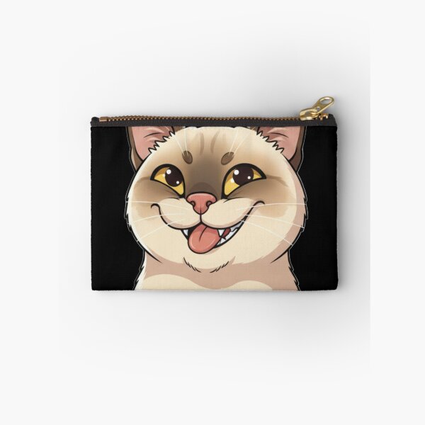 Item preview, Mocking Siamese Cat with Tongue Out - Funny Cartoon Illustration designed and sold by ViralCollector.