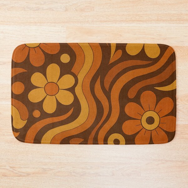 Item preview, Groovy Vintage 70s Flower Pattern Retro Floral designed and sold by amos20111.