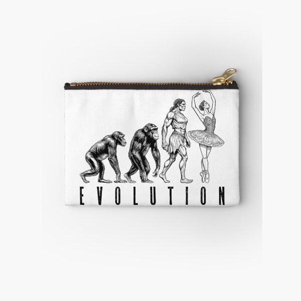Item preview, Ballet Dancer Ballerina Evolution Funny Woman Neanderthal designed and sold by GrandeDuc.