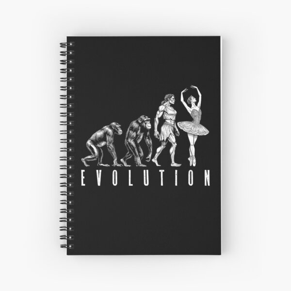 Item preview, Ballet Dancer Ballerina Evolution Funny Woman Neanderthal designed and sold by GrandeDuc.