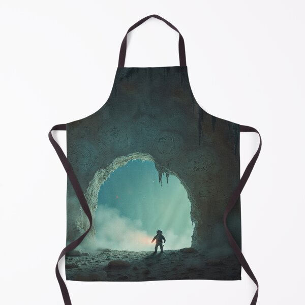 Item preview, Cave of Stars – Surreal Astronaut Dreamscape designed and sold by Whimsical Hug.