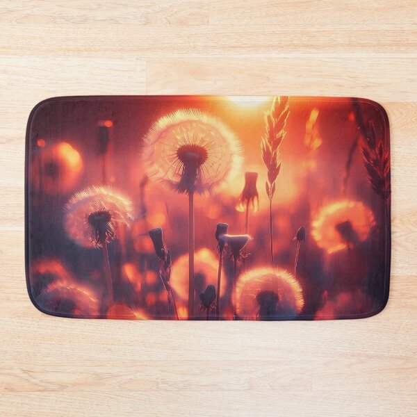 Item preview, Dandelion Puffball Flowers designed and sold by Visual Nomad Club.