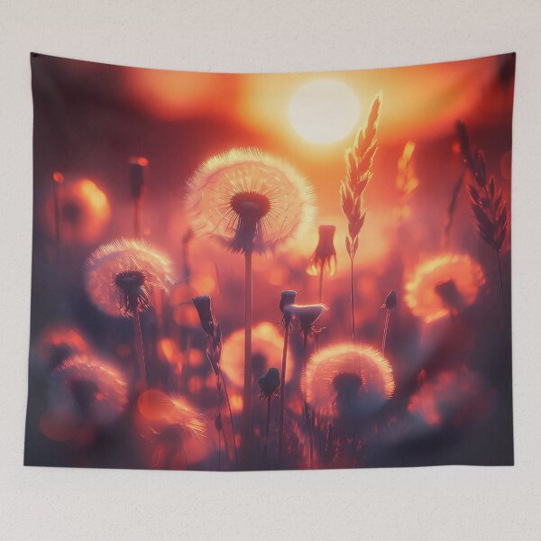 Item preview, Dandelion Puffball Flowers designed and sold by Visual Nomad Club.