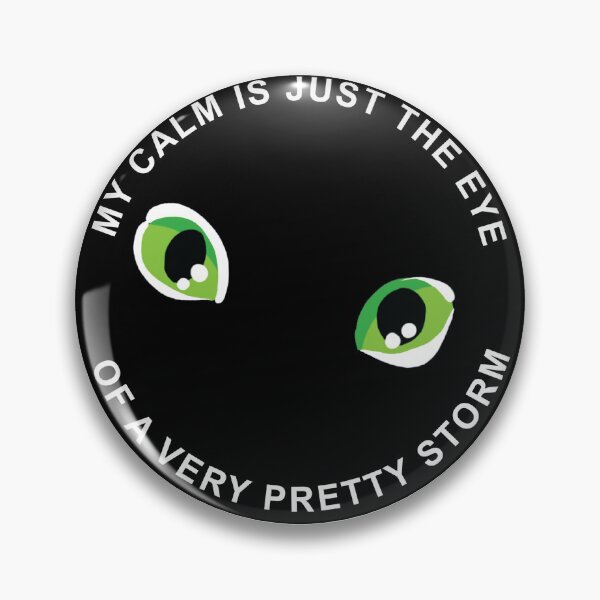 Item preview, Eye of a storm Round designed and sold by Starving Scientist.