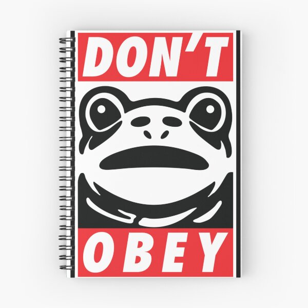 Item preview, Dont Obey- Portland Frog designed and sold by An Tir BumbleLion.