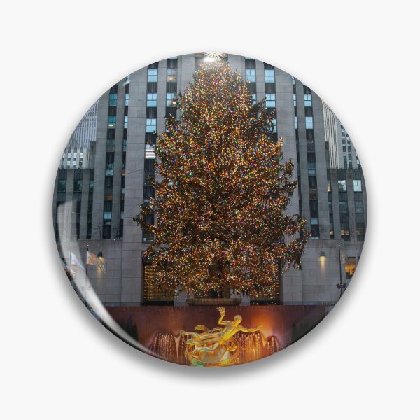Item preview, Iconic Christmas Hub: Skating Beneath the Rockefeller Tree designed and sold by PygmyTitan Photo.