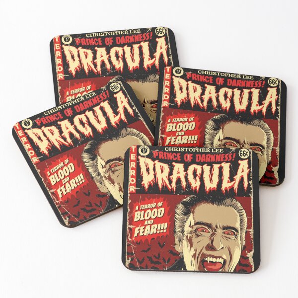Item preview, Dracula – Christopher Lee Tribute | Vintage Horror Icon designed and sold by Vudu! ⚡ Studio.