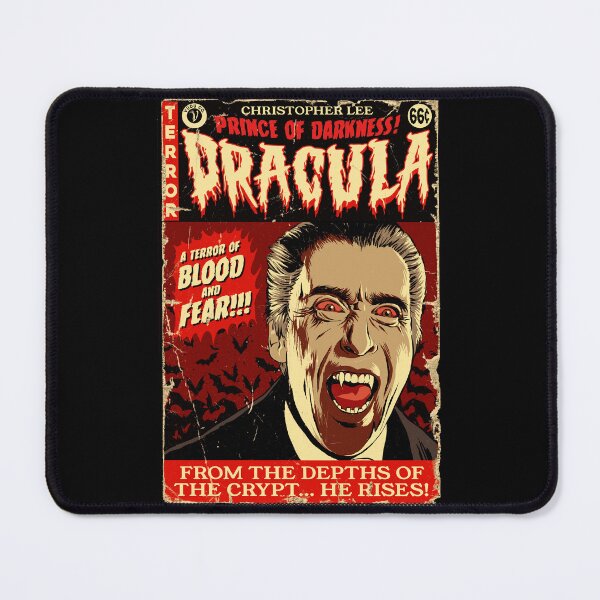 Item preview, Dracula – Christopher Lee Tribute | Vintage Horror Icon designed and sold by Vudu! ⚡ Studio.