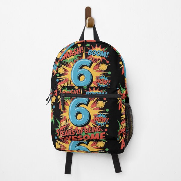 Item preview, 6th Birthday Comic Style Awesome Since 2017 6 Year Old Boy designed and sold by ClassicAnthony.