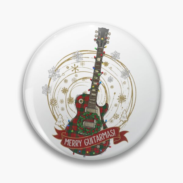 Item preview, Give the gift of a shredding good time this Christmas! Rock Their Holidays with "Les Paul Merry Guitarmas! designed and sold by PegLeg-Montys.