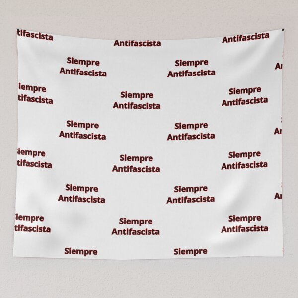 Item preview, Siempre Antifascista – Pro Democracy Resist Design designed and sold by Lunaria Arts.