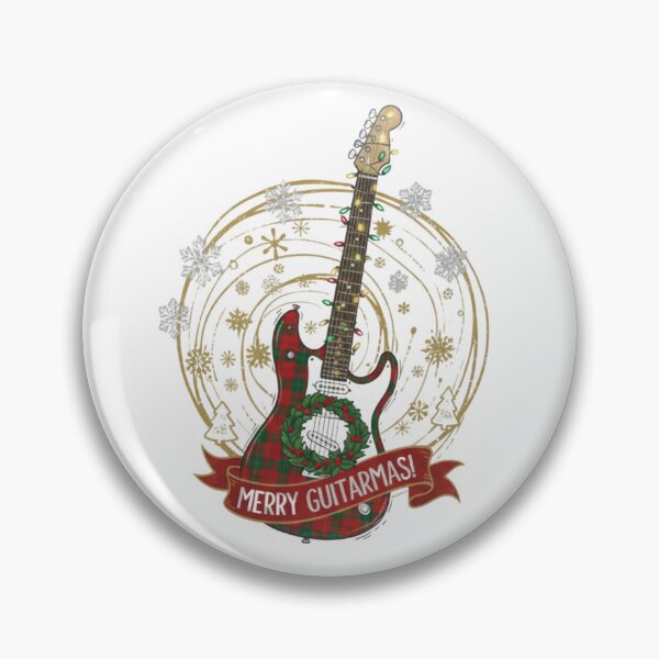 Item preview, Give the gift of a shredding good time this Christmas! Rock Their Holidays with "Merry Guitarmas! designed and sold by PegLeg-Montys.