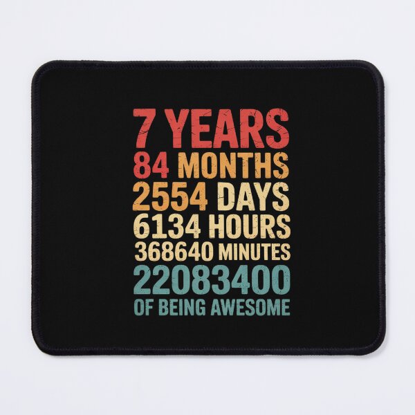 Item preview, 7 Year Old 7 Years Of Being Awesome 7th Birthday  designed and sold by ClassicAnthony.