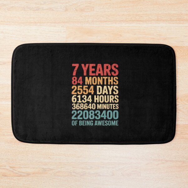 Item preview, 7 Year Old 7 Years Of Being Awesome 7th Birthday  designed and sold by ClassicAnthony.