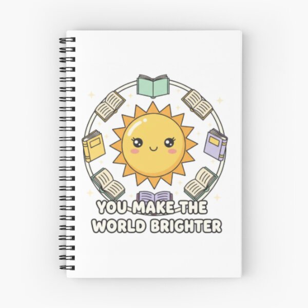 Item preview, You Make the World Brighter – Positive Teacher Quote | Motivational Classroom Art designed and sold by ArtiVibeAura.