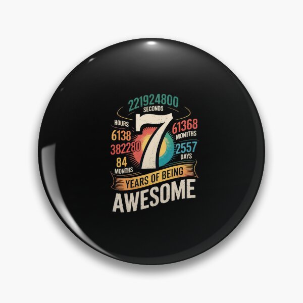 Item preview, 7 Years Old 7th Birthday 84 Months  designed and sold by ClassicAnthony.