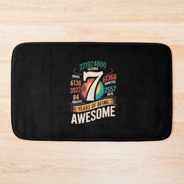 Item preview, 7 Years Old 7th Birthday 84 Months  designed and sold by ClassicAnthony.