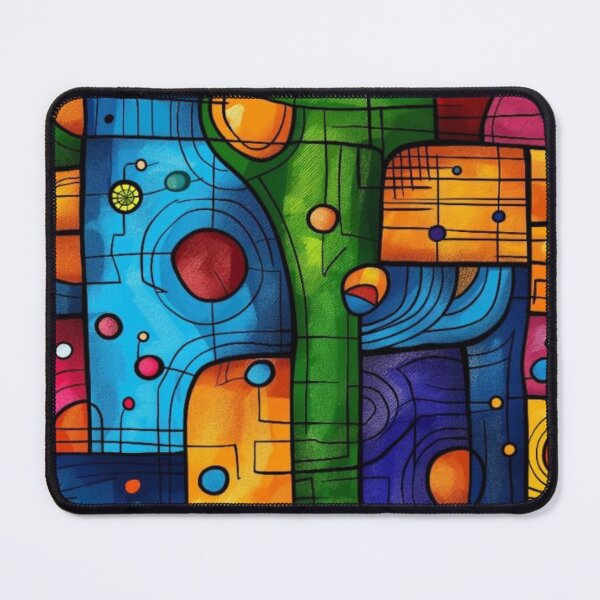 Item preview, Abstract Art with Vibrant Colors - Unique and Hypnotic Designs designed and sold by XNewStore.