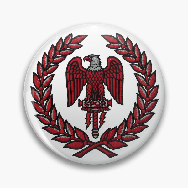 Artikelvorschau, Römischer Adler Lorbeerkranz Stickdatei entworfen und verkauft von Stoic-Shop.