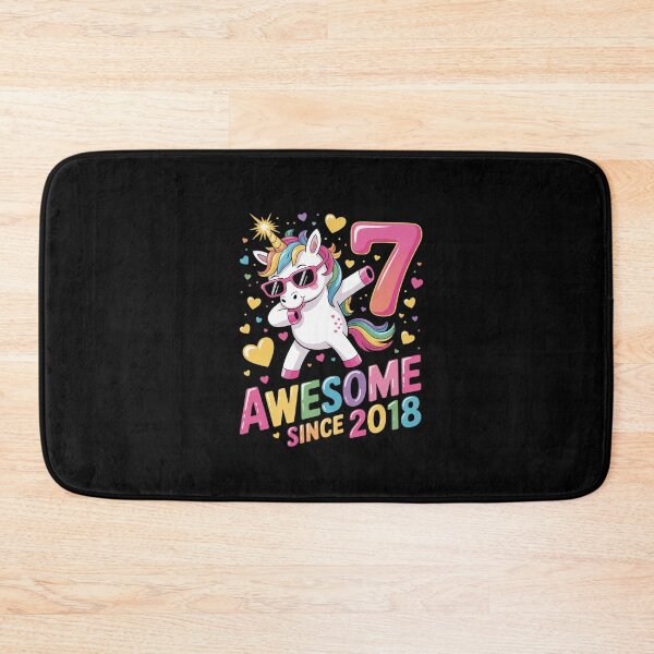 Item preview, 7 Years Old Unicorn Dabbing 7th Birthday Girl Unicorn Party  designed and sold by ClassicAnthony.