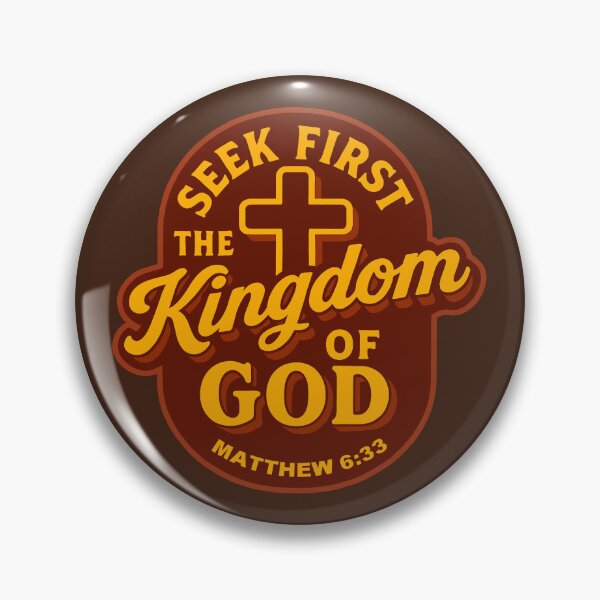 Item preview, Matthew 6:33 Seek First The Kingdom Of God designed and sold by plushism.