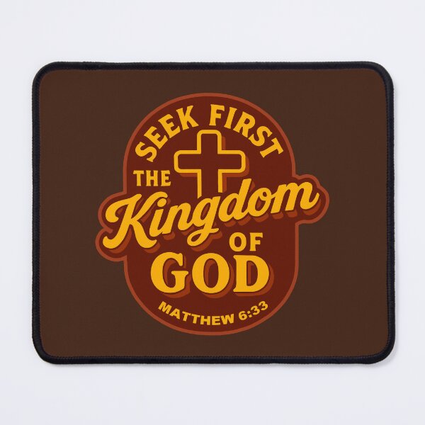 Item preview, Matthew 6:33 Seek First The Kingdom Of God designed and sold by plushism.
