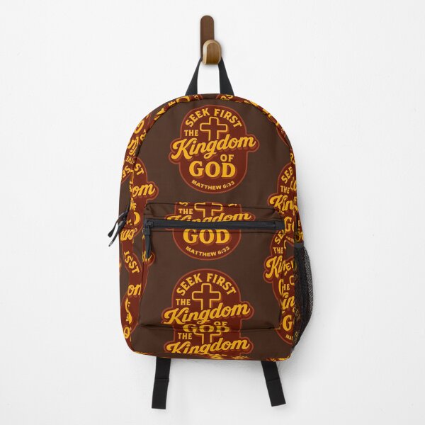 Item preview, Matthew 6:33 Seek First The Kingdom Of God designed and sold by plushism.