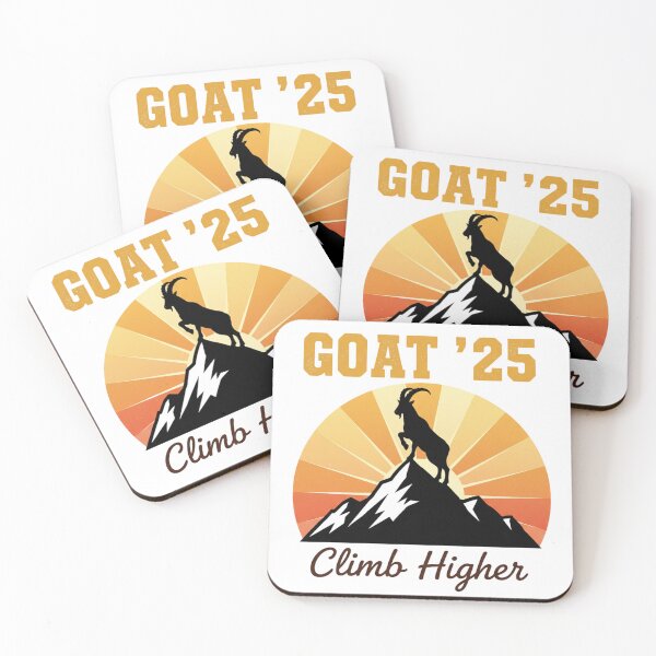 Item preview, GOAT ’25 | Climb Higher | Class of 2025 Motivational Design designed and sold by TrackinDaTrends.