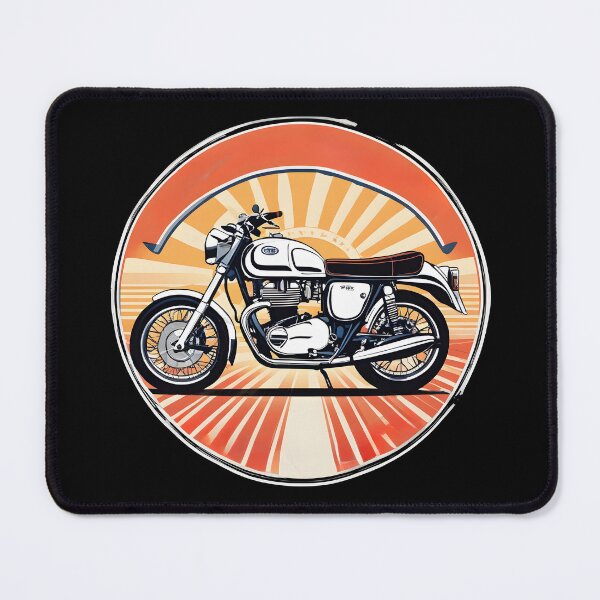 Item preview, Classic Motorcycle in the Setting Sun designed and sold by jamesgerardking.