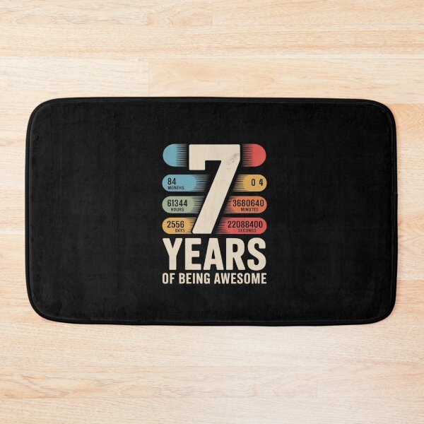 Item preview, 7th Birthday 7 Years Old 84 Months  designed and sold by ClassicAnthony.