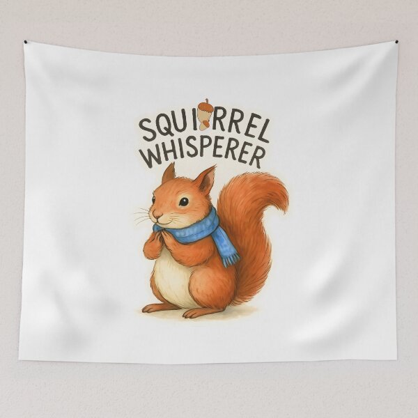 Item preview, Squirrel Whisperer Woodland Friend designed and sold by DariaOltes.