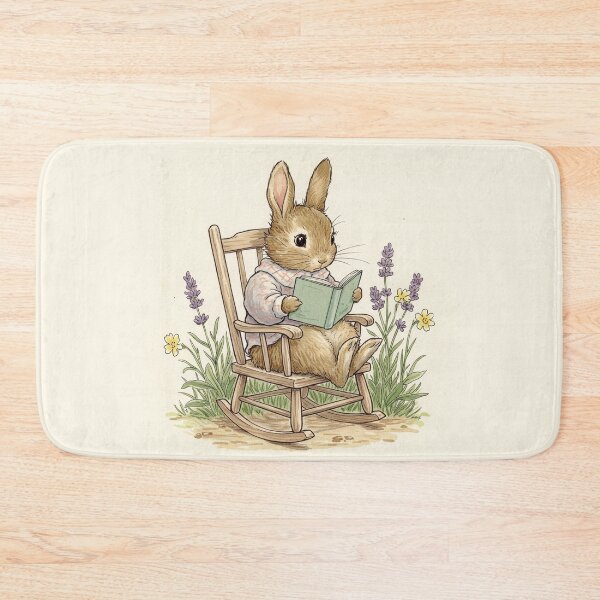 Item preview, Bunny’s Quiet Reading Time designed and sold by Pasteltone.