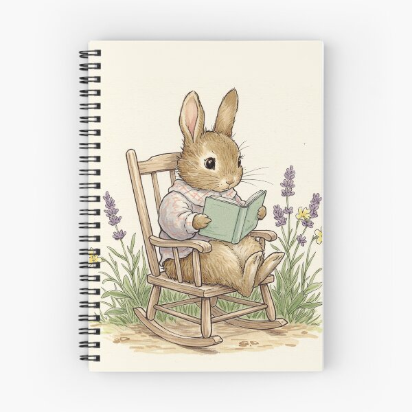 Item preview, Bunny’s Quiet Reading Time designed and sold by Pasteltone.