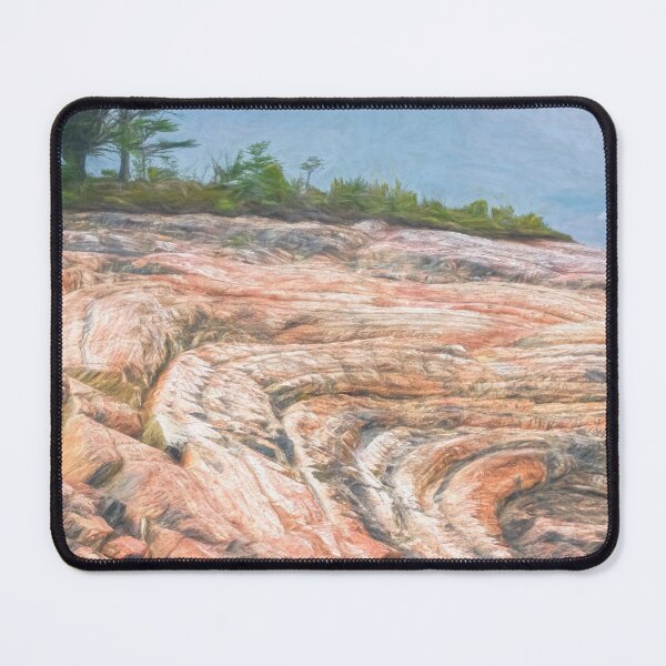 Item preview, Rock Formations Lago Argentino Patagonia designed and sold by PhotoArt by Joan Carroll.