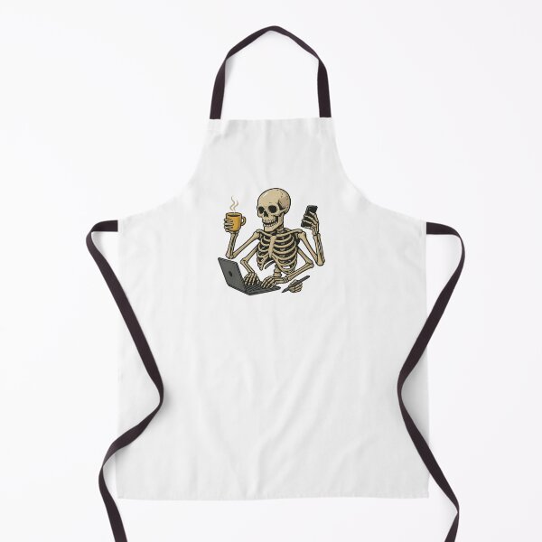 Item preview, Overworked Skeleton designed and sold by SilknMarble.