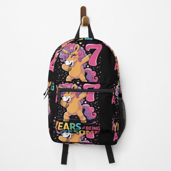 Item preview, 7th Birthday Dabbing Unicorn Afro Party 7 Years Old designed and sold by ClassicAnthony.