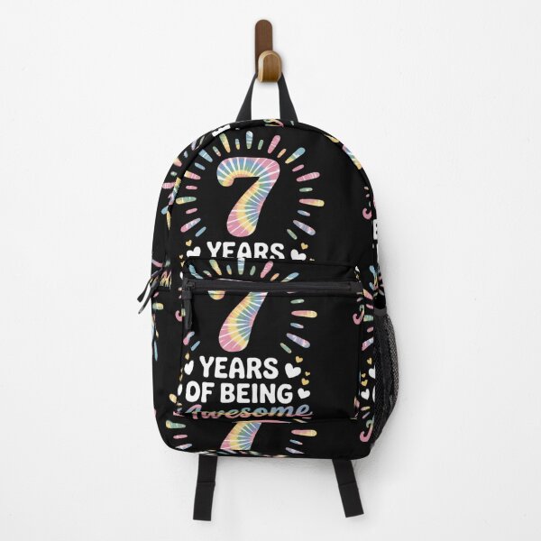 Item preview, 7th Birthday Idea Tie-Dye 7 Year Of Being Awesome designed and sold by ClassicAnthony.