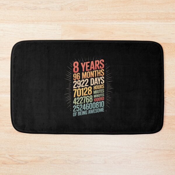 Item preview, 8 Year Old 8 Years Of Being Awesome 8th Birthday  designed and sold by ClassicAnthony.