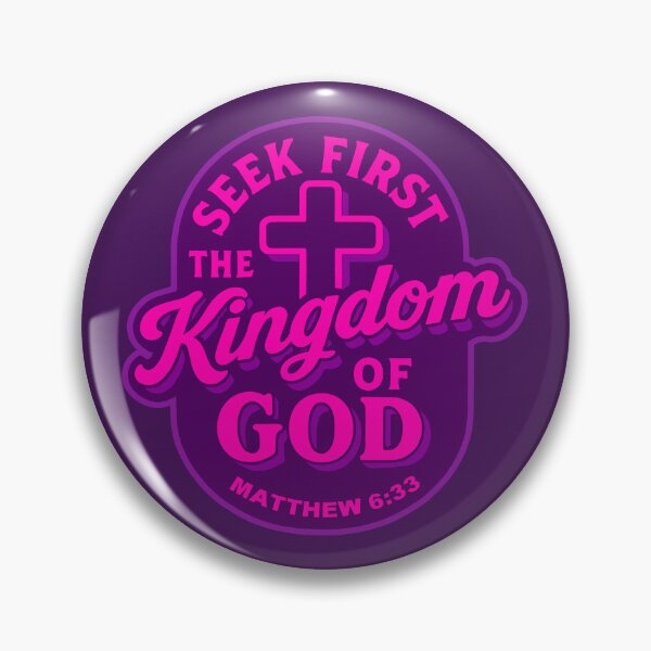 Item preview, Matthew 6:33 Seek First The Kingdom Of God designed and sold by plushism.
