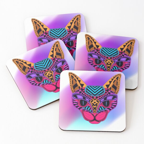 Item preview, masked cat designed and sold by LUXSaaral.