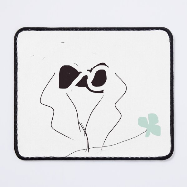 Item preview, Minimalist lucky Ghost with clover designed and sold by mejuart.