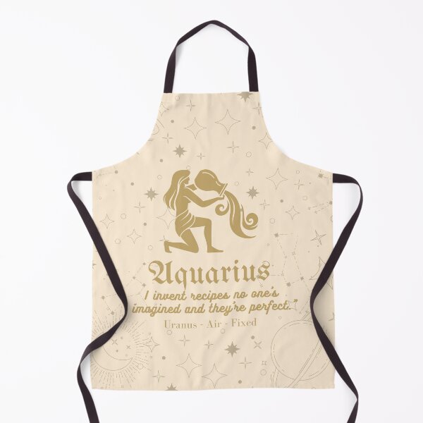 Item preview, Aquarius Zodiac  – Creative Cosmic Genius in the Kitchen designed and sold by Humawitty333.