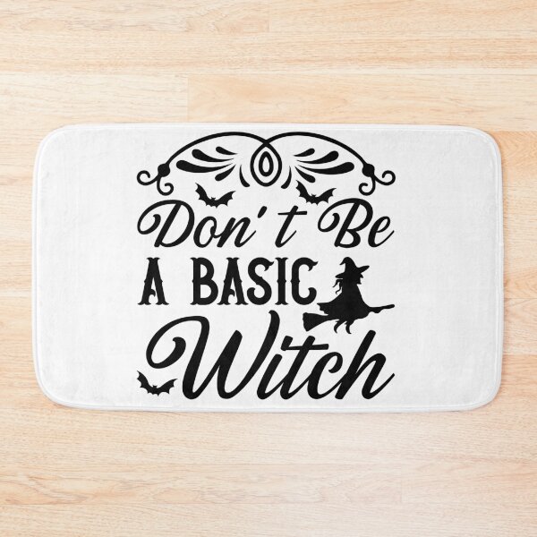 Item preview, Don’t Be a Basic Witch – Funny Halloween Design designed and sold by AgnieszkaTees.